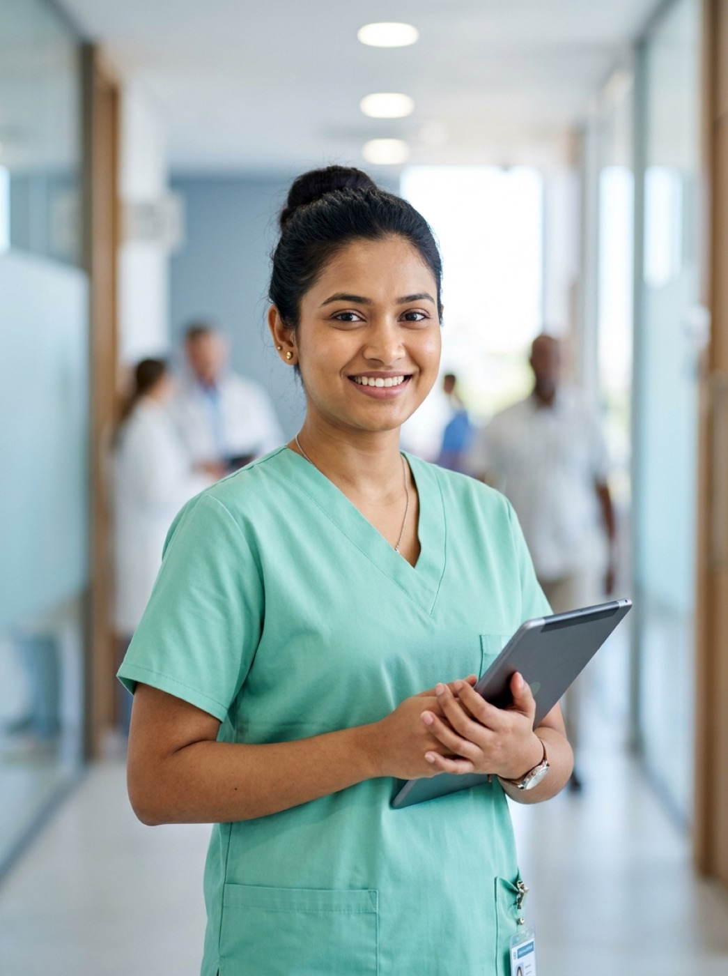 Professional Bangladeshi female nurse